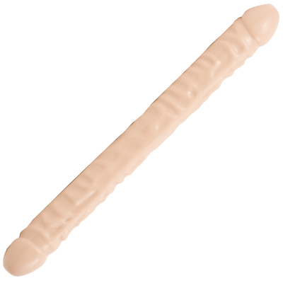 Veined Double Header - Dildo with Double Ends - 18 / 45 cm