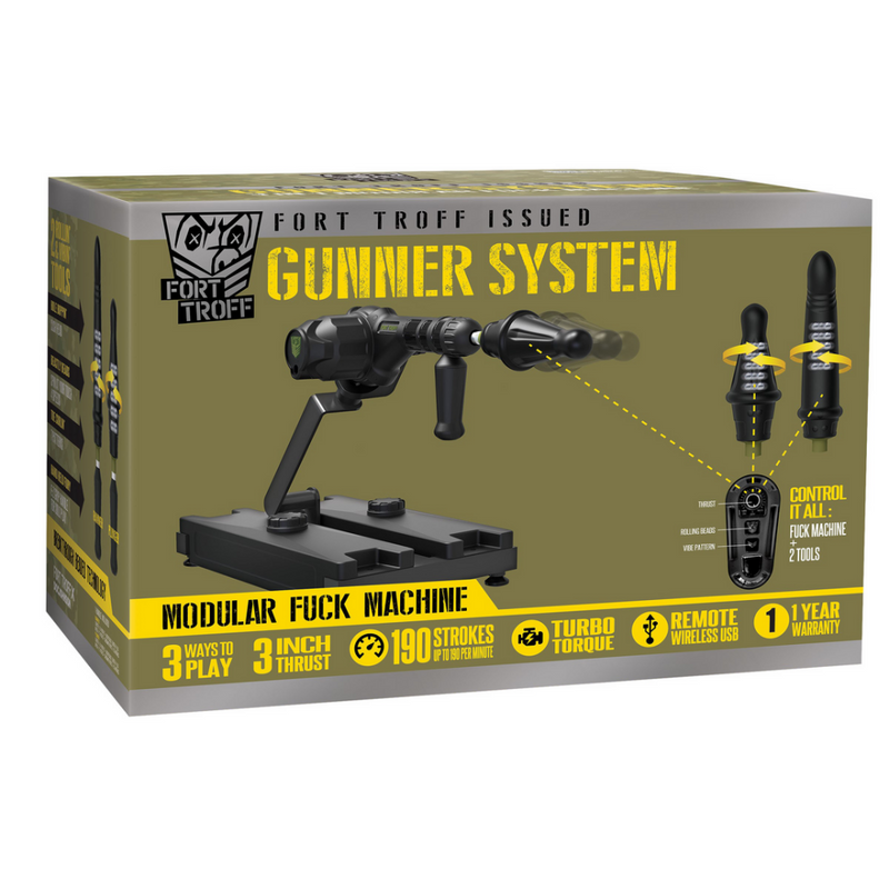 Gunner System - 3-in-1 Modular Fuck Machine