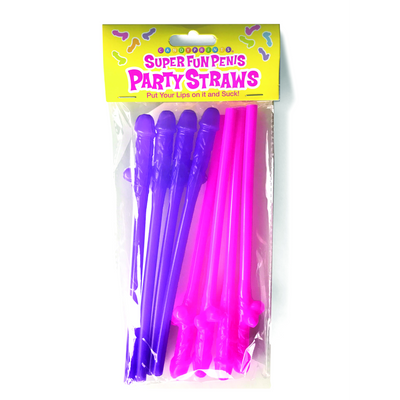 Super Fun Penis - Party Straws