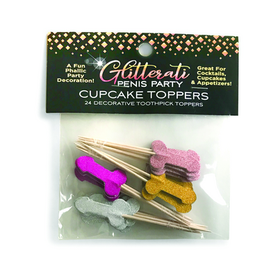 Glitterati - Penis Cupcake Set