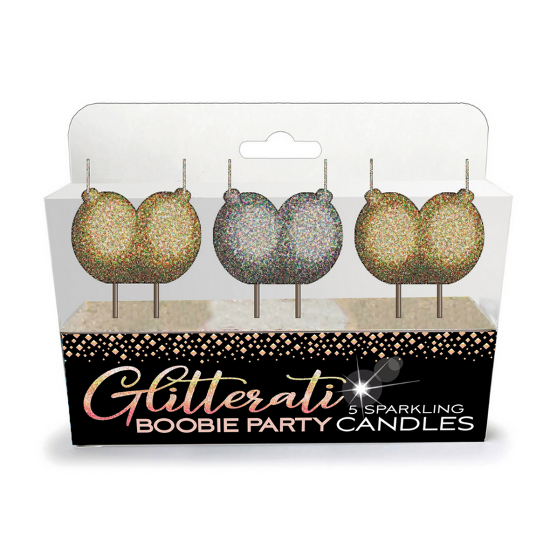Glitterati - Boobie Candle Set