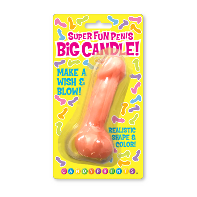 Super Fun Big Penis - Candle - Pink
