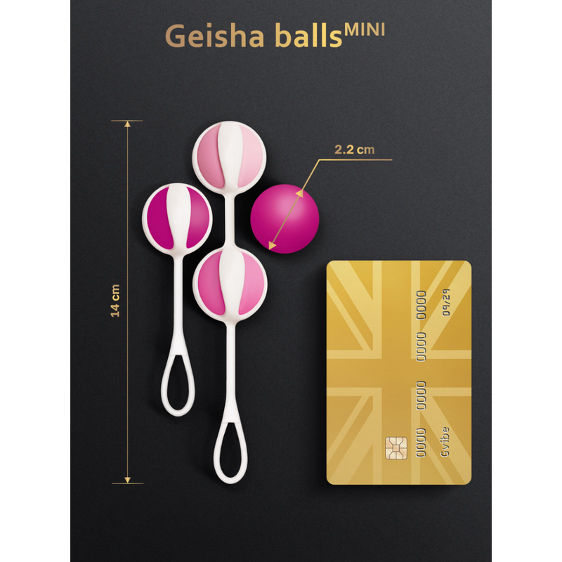 Geisha Balls Mini - Raspberry