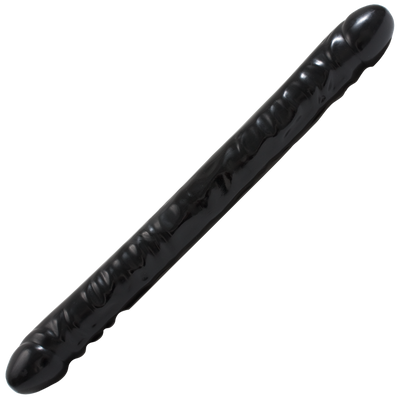 Veined Double Header - Dildo with Double Ends - 18 / 45 cm
