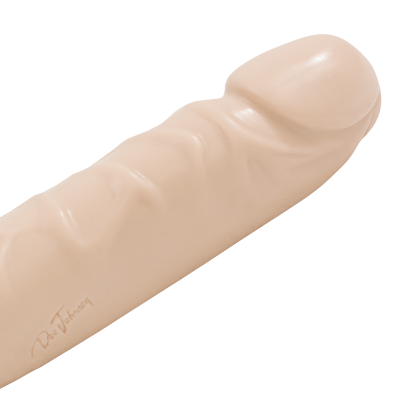 Jr. Veined Double Header - Dildo with Double Ends - 12 / 30 cm