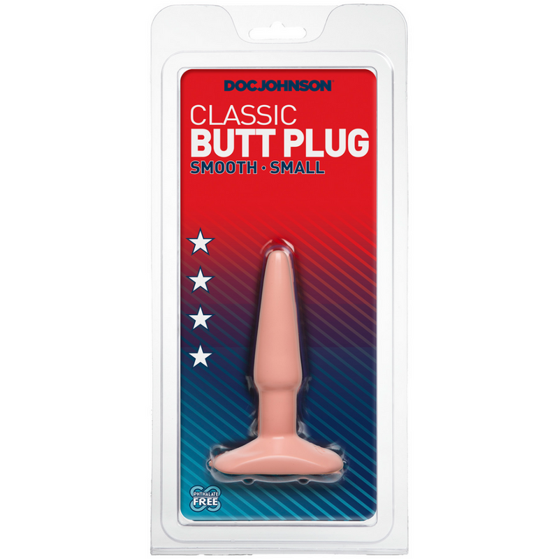 Classic Butt Plug - Small - Flesh