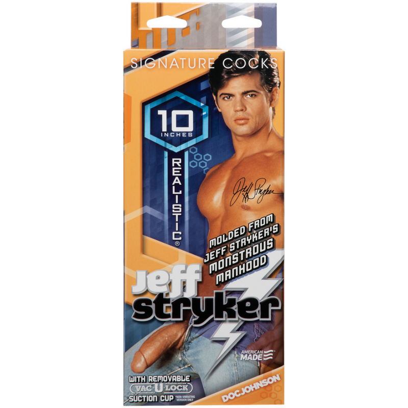 Jeff Stryker - Realistic Dildo with Vac-U-Lock Suction Cup