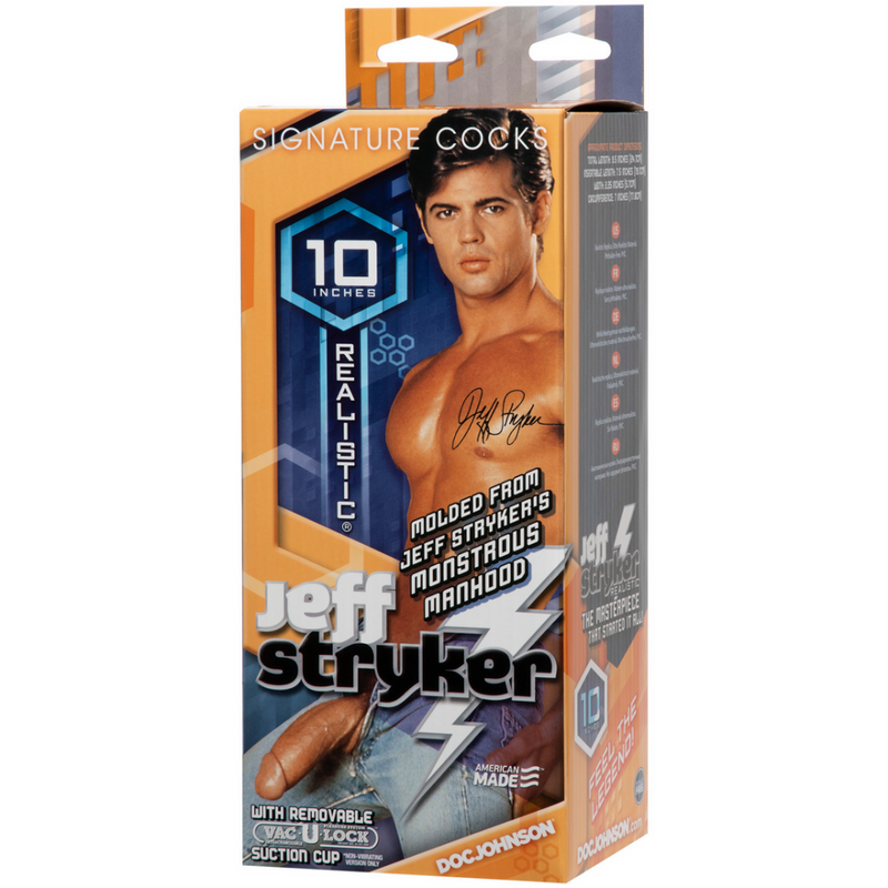 Jeff Stryker - Realistic Dildo with Vac-U-Lock Suction Cup