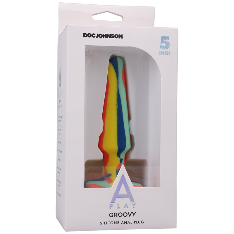 Groovy - Silicone Anal Plug - 5'' / 12 Cm