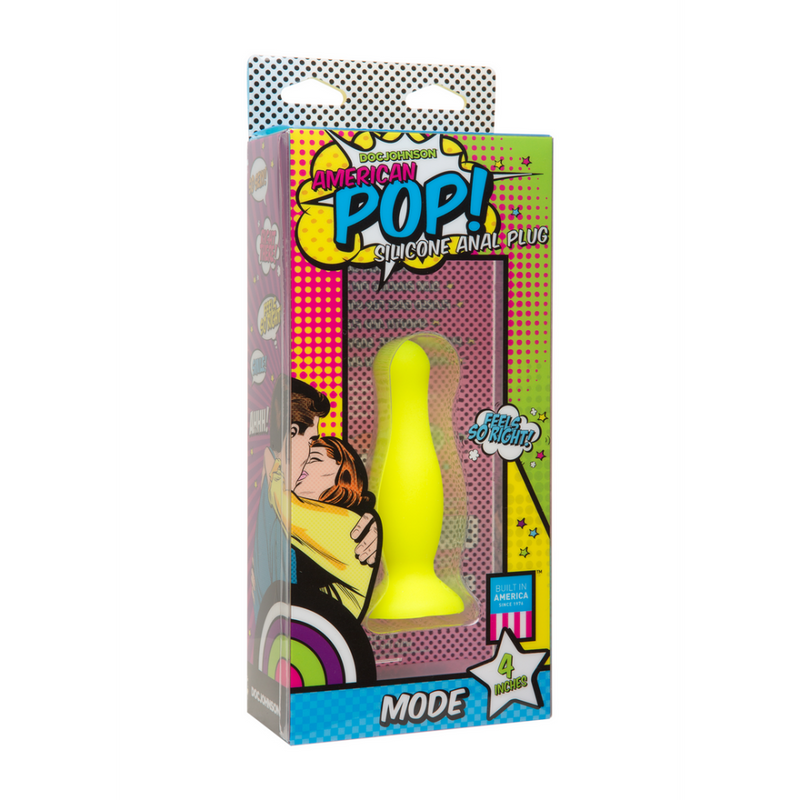 American Pop - Mode - Silicone Anal Plug - 4'' / 10 cm