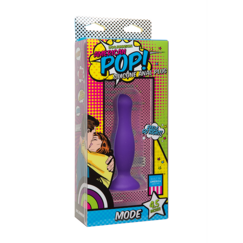 American Pop - Mode - Silicone Anal Plug - 4'' / 10 cm