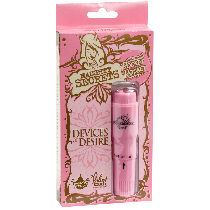 Naughty Secrets - Devices of Desire - Pocket Rocket - Pink