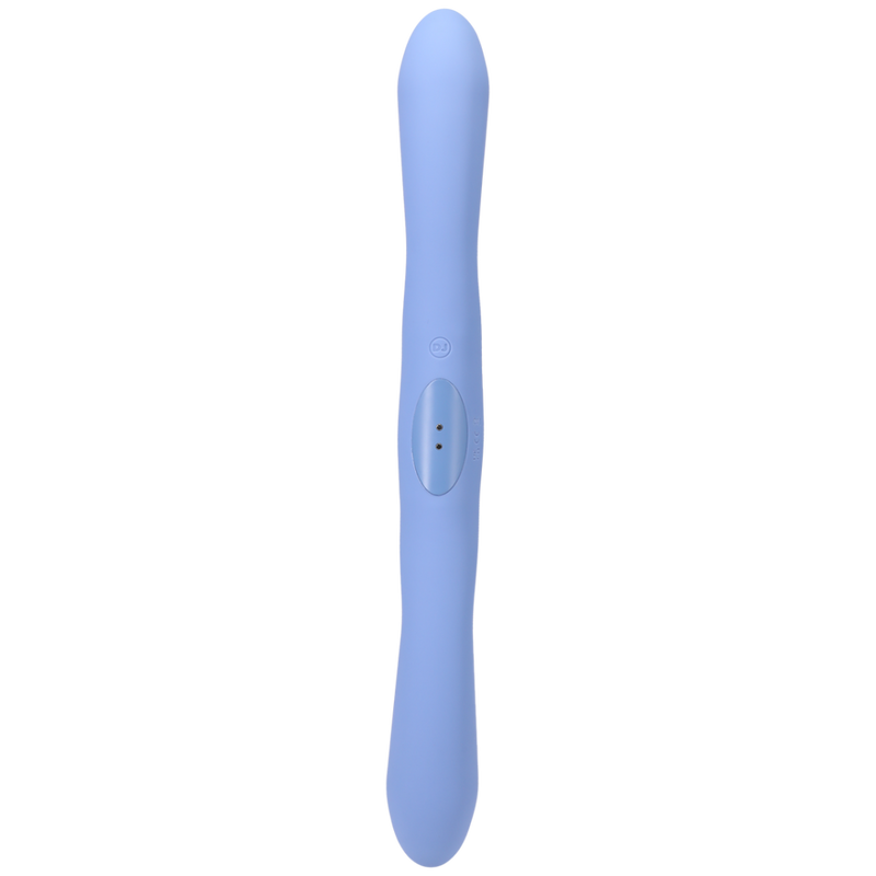 Duet - Double Ended Vibrator with Wireless Remote - Periwinkle