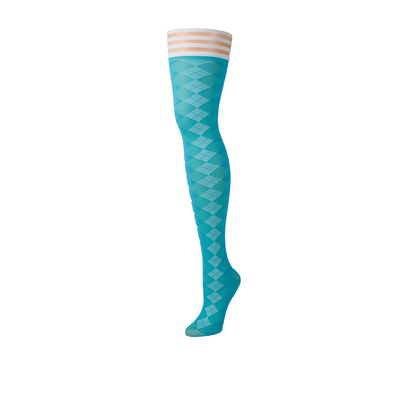 Par 4 - Thigh High - B - Blue