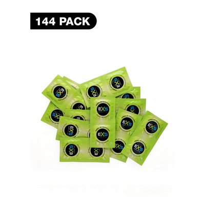EXS 3 in 1 - Ribbed, Dotted and Flared - Condoms - 144 Pieces
