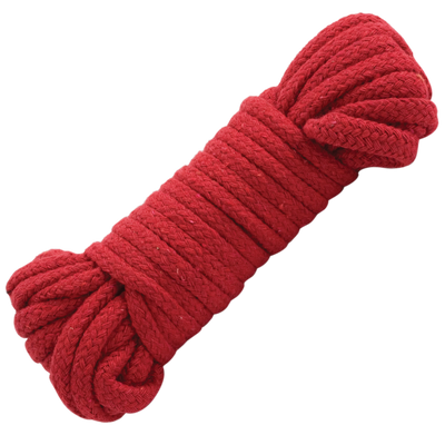 Japanese Cotton Bondage Rope - Red
