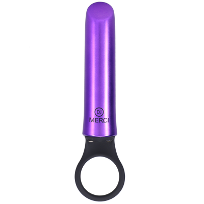 Power Play with Silicone Grip Ring - Violet