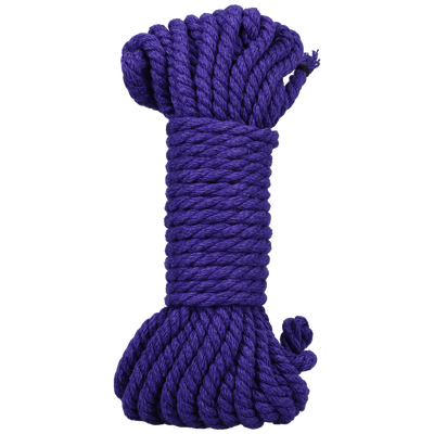 Bind and Tie - 6 mm Hemp Bondage Rope - 30 ft - Violet