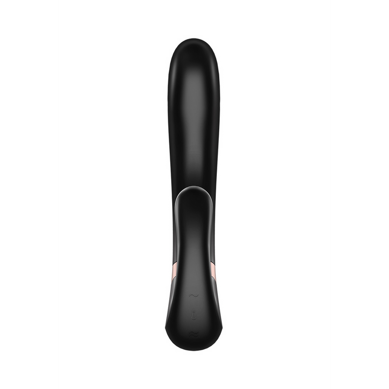 Heat Wave - Warming Vibrator and Clitoral Stimulator - Black