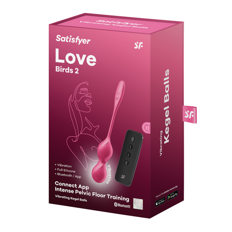 Love Birds 2 - Kegel Exercises and G-spot Stimulation - Pink