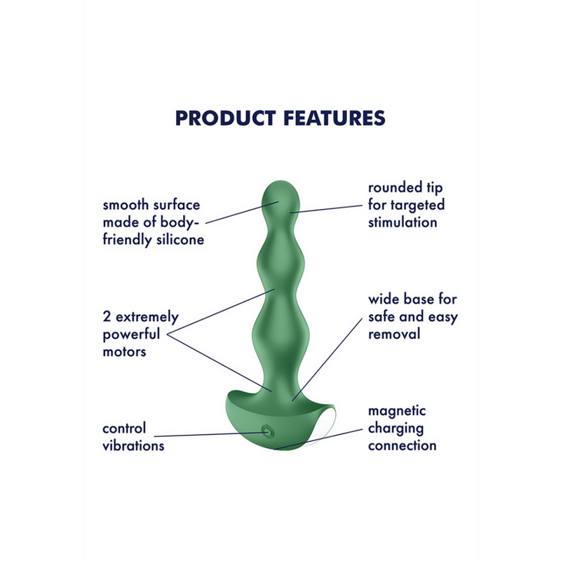 Lolli Plug 2 - Classic Vibrator - Green