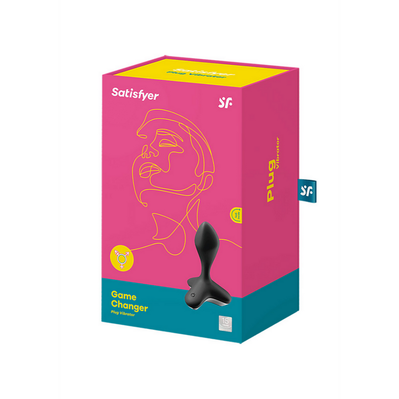 Game Changer - Vibrating Anal Plug - Black