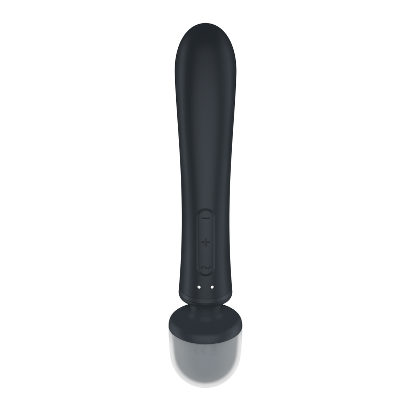 Triple Lover - Hybrid Wand Vibrator - Grey