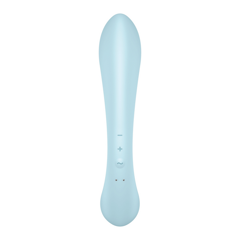 Triple Oh - Rabbit Vibrator - Light Blue