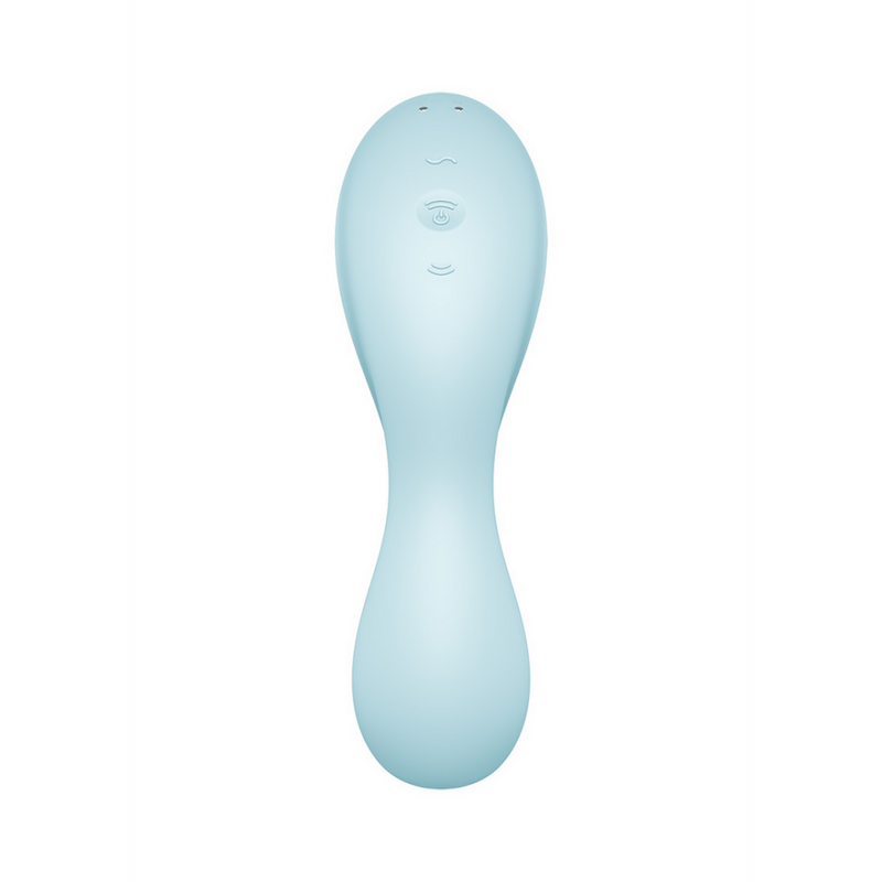 Curvy 5Plus - Air Pulse Stimulator and Vibration - Blue