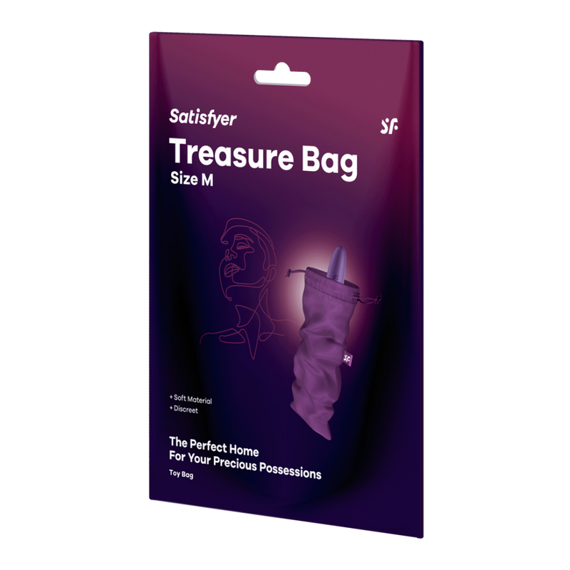 Treasure Bag - M - Violett