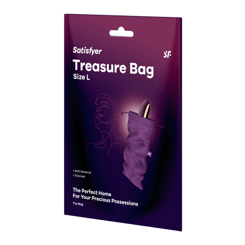 Treasure Bag - L - Violett