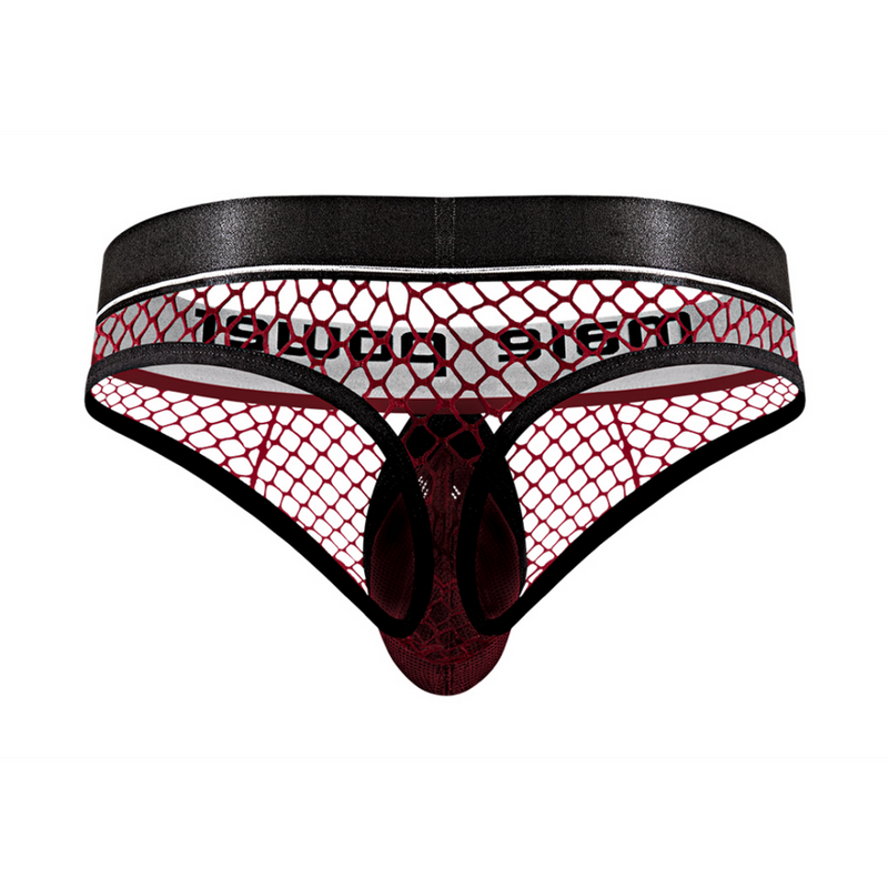 Cock Ring Thong - S/M - Burgundy