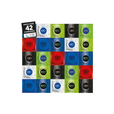 EXS Variety Pack 2 - Condoms - 42 Pieces