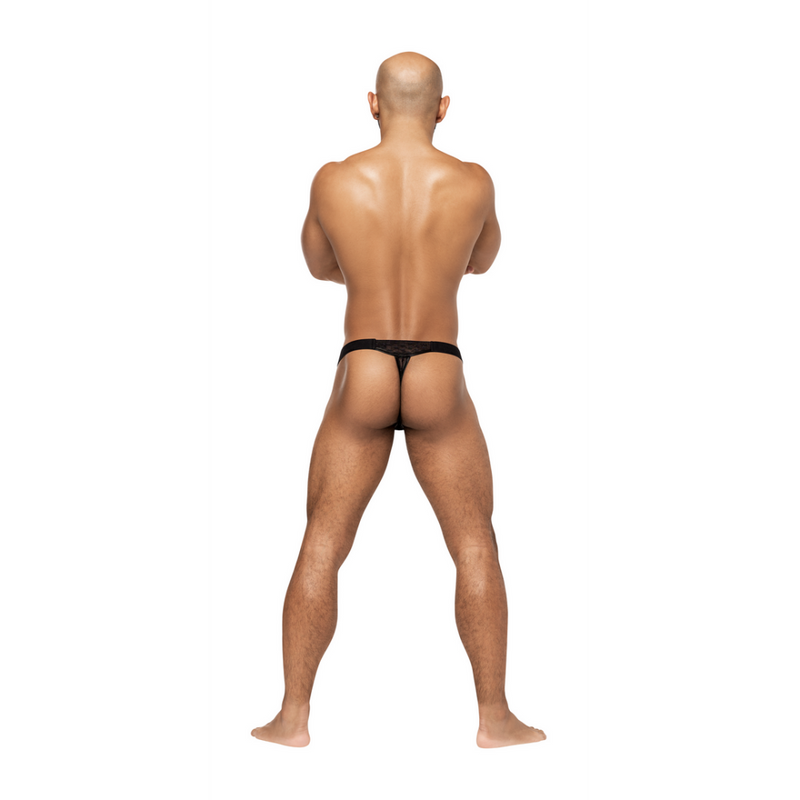 Micro Thong V - L/XL - Black