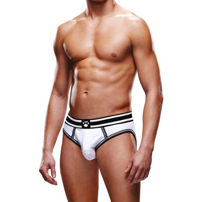 Open Brief - XS - White/Black