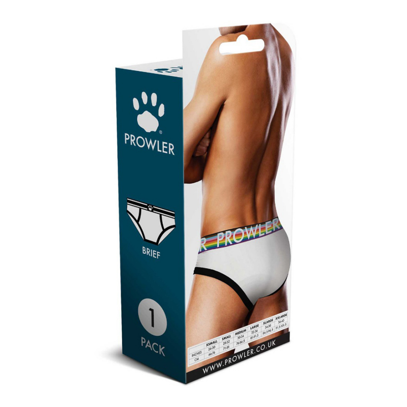 Oversized Paw Brief - XL - White