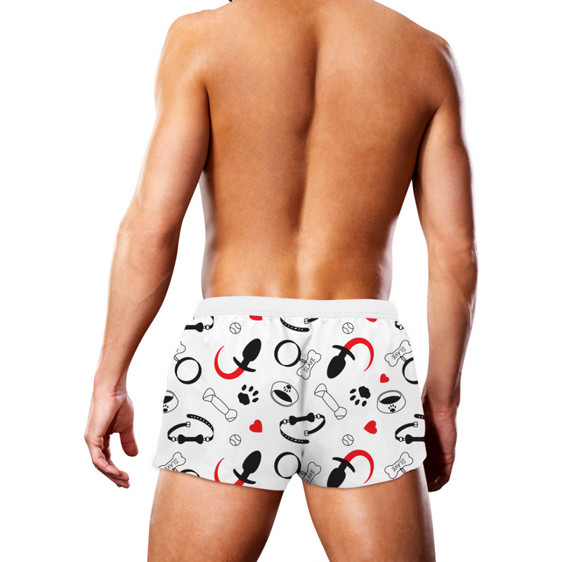 Swim Trunk Puppie Print - L