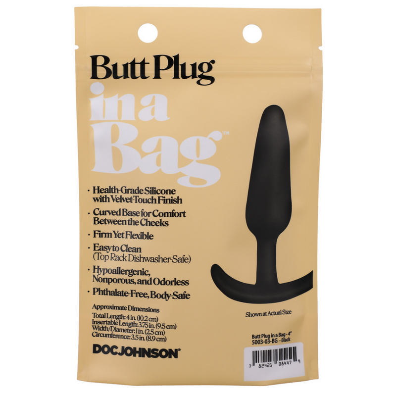 Butt Plug - 4'' / 10 cm