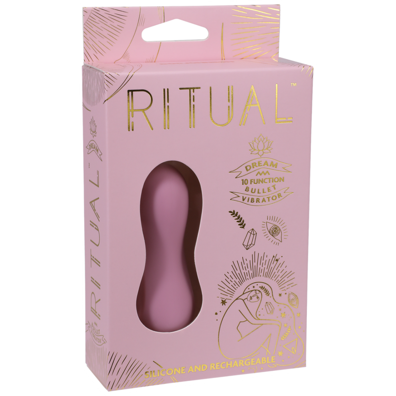 Dream - Rechargeable Silicone Bullet Vibe - Pink