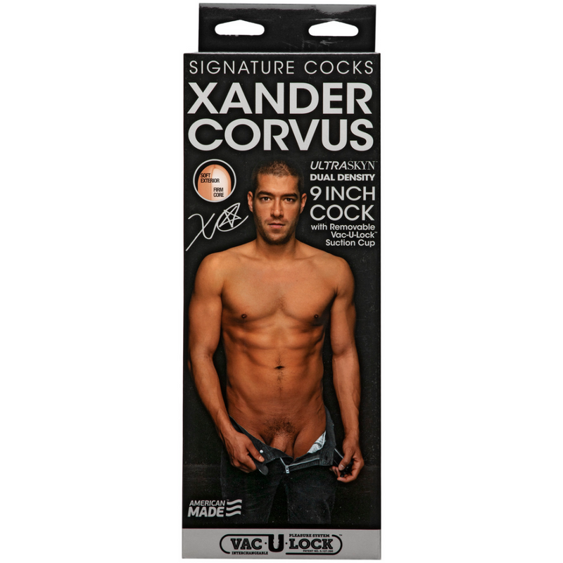 Xander Corvus - Realistische ULTRASKYN Dildo - 9 / 22 cm - Vanille