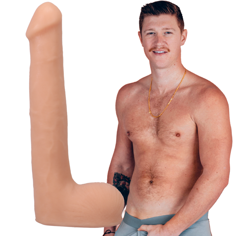 Oliver Flynn - Realistic ULTRASKYN Dildo - 10 / 25 cm - Vanilla