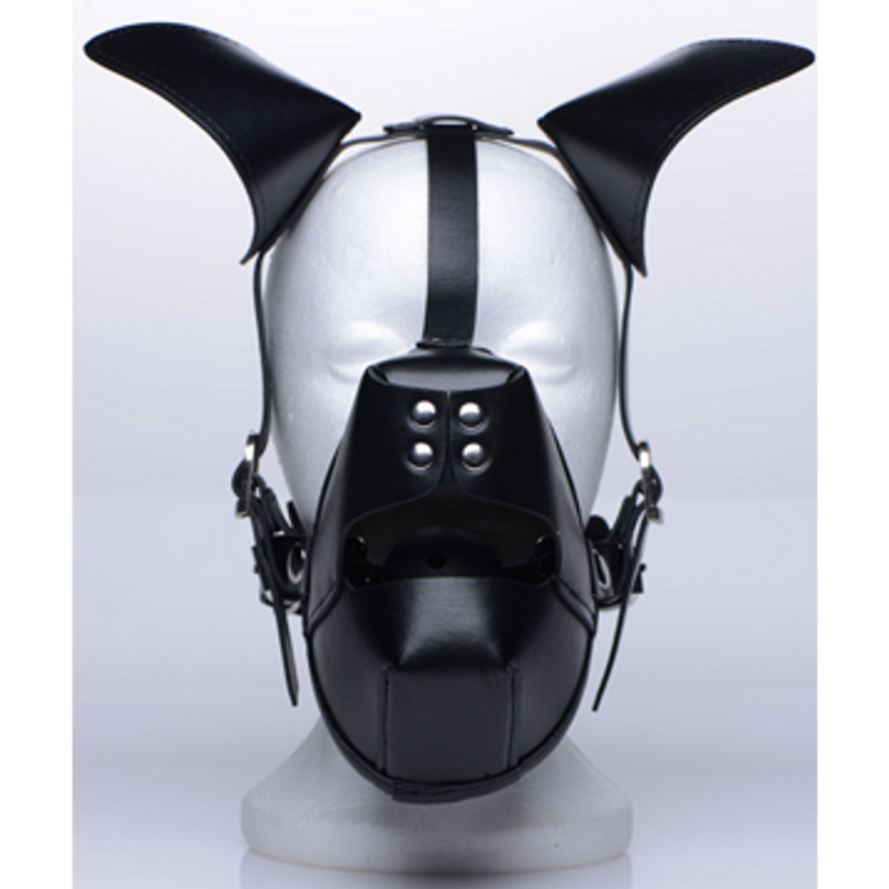 Pup - Puppy Play Mask + Breathable Ball Gag