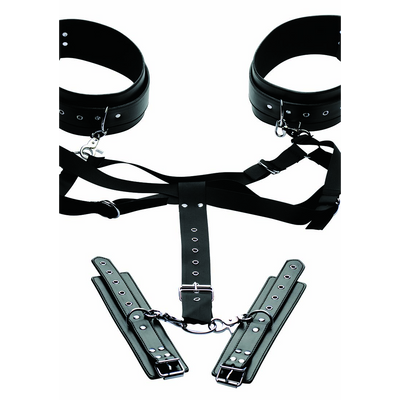 Easy Access Thigh Harness with Wrist Cuffs