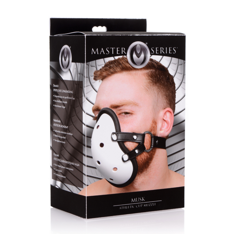 Musk Athletic Cup - Muzzle with Removable Straps
