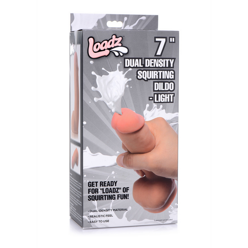 Dual Density Squirting Dildo - 7 / 18 cm