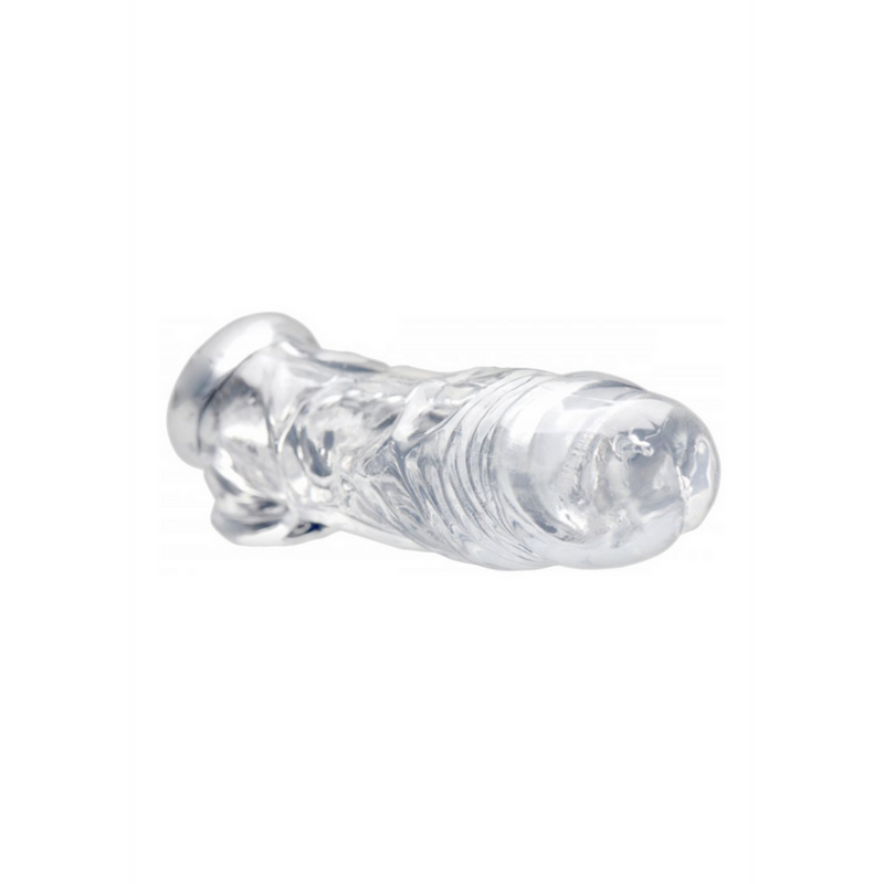 Realistic Clear Penis Sleeve and Ball Stretcher