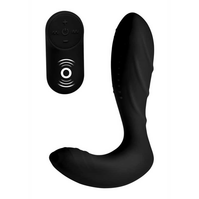 Silicone Prostate Vibrator with Remote Control