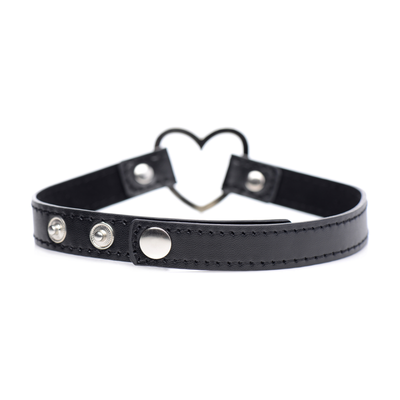 Dark Heart - Chrome Heart Black Choker