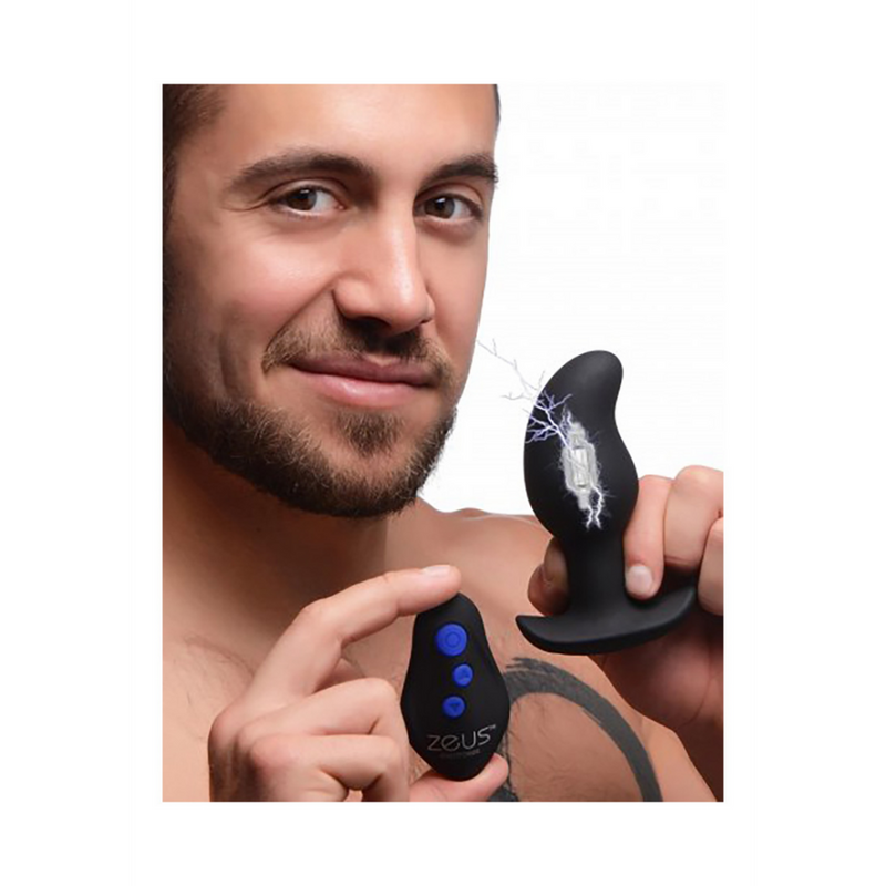Vibrating and E-Stim Silicone Prostate Massager + Remote Control