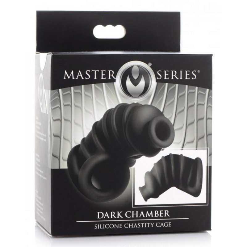 Dark Chamber - Silicone Chastity Cage